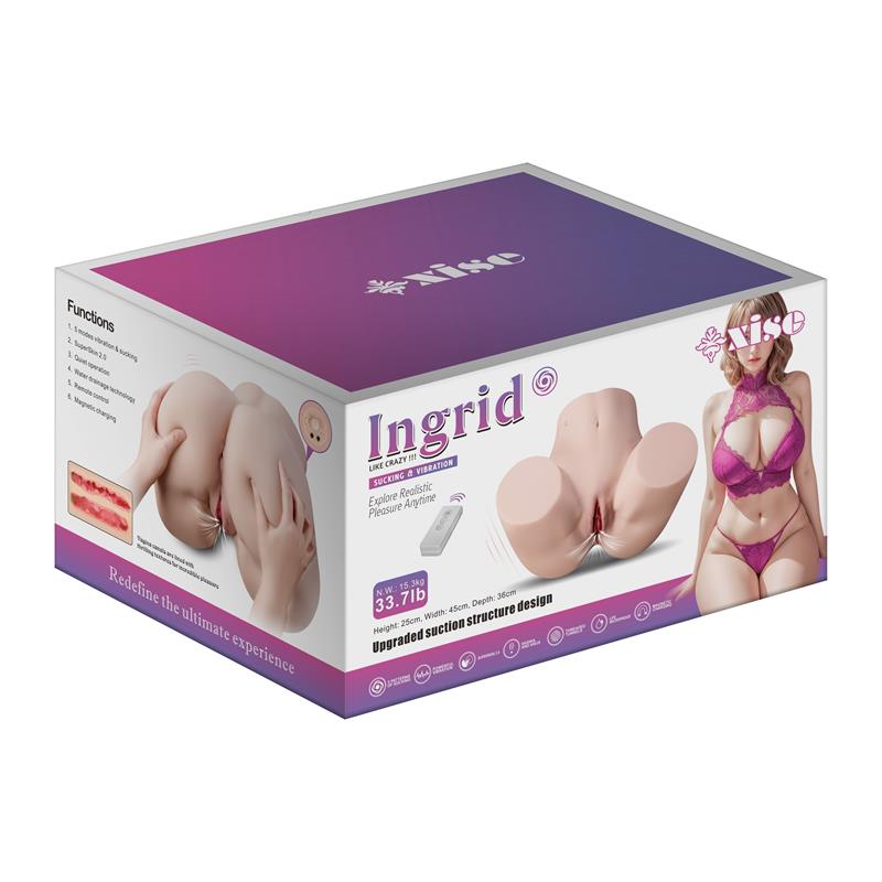 Ingrid Torso con Vibración y Efecto Succion 15.3 kg - Imagen 2