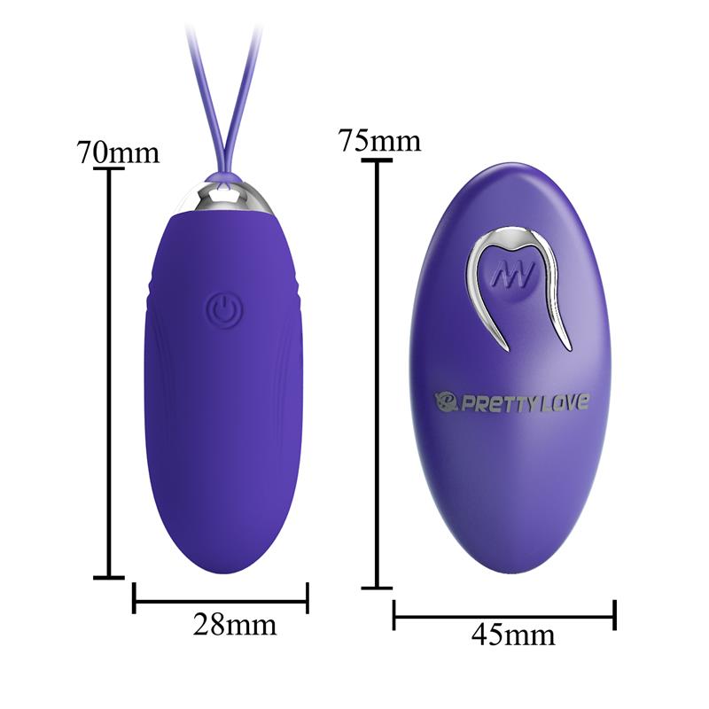 Jenny Youth Huevo Vibrador con Control Remoto - Imagen 7