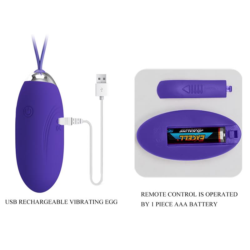 Jenny Youth Huevo Vibrador con Control Remoto - Imagen 8