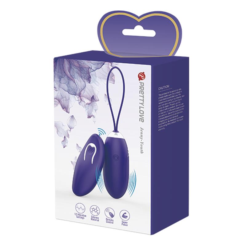 Jenny Youth Huevo Vibrador con Control Remoto - Imagen 10
