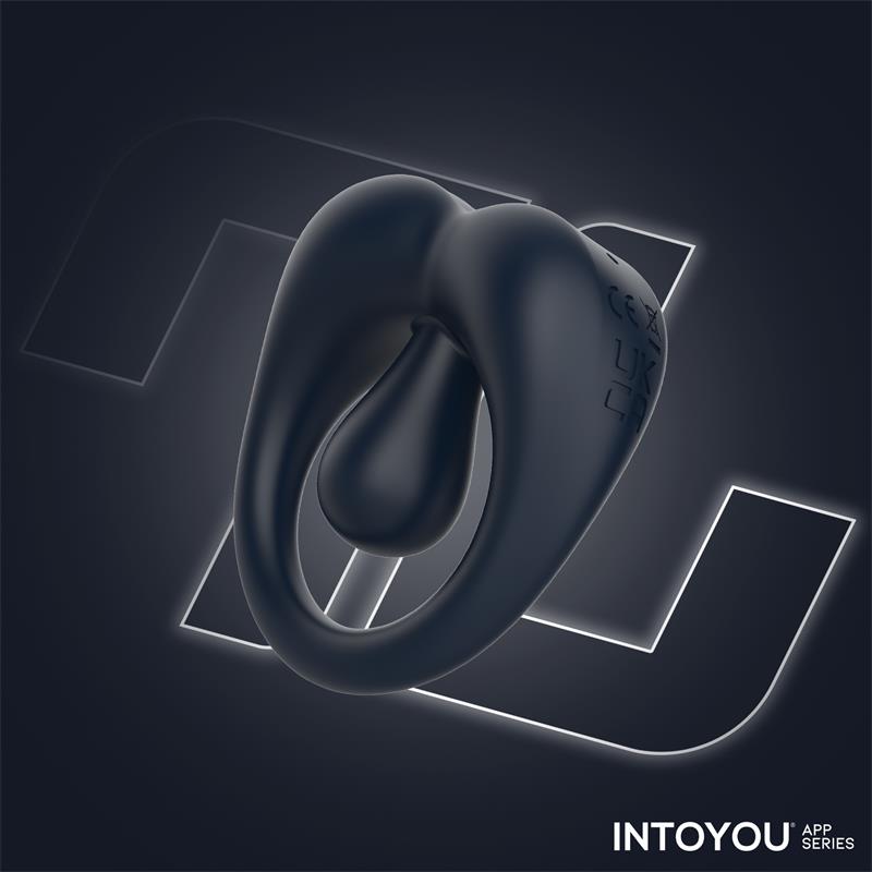 Kenny Anillo Vibrador con Estimulador de Clítoris y APP Azul Noche - Imagen 13