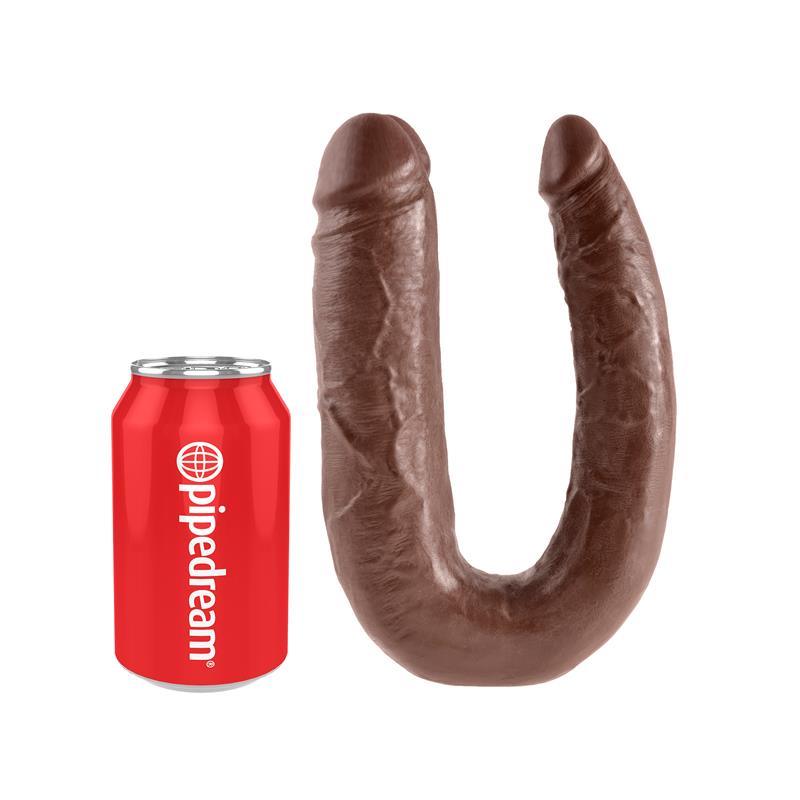 King Cock Pene Doble Penetración Grande - Color Marrón - Imagen 5