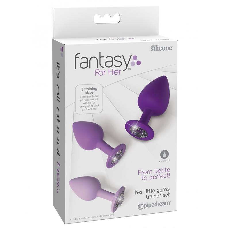 Kit 3 Plug Anal de Entremaniento - Imagen 4