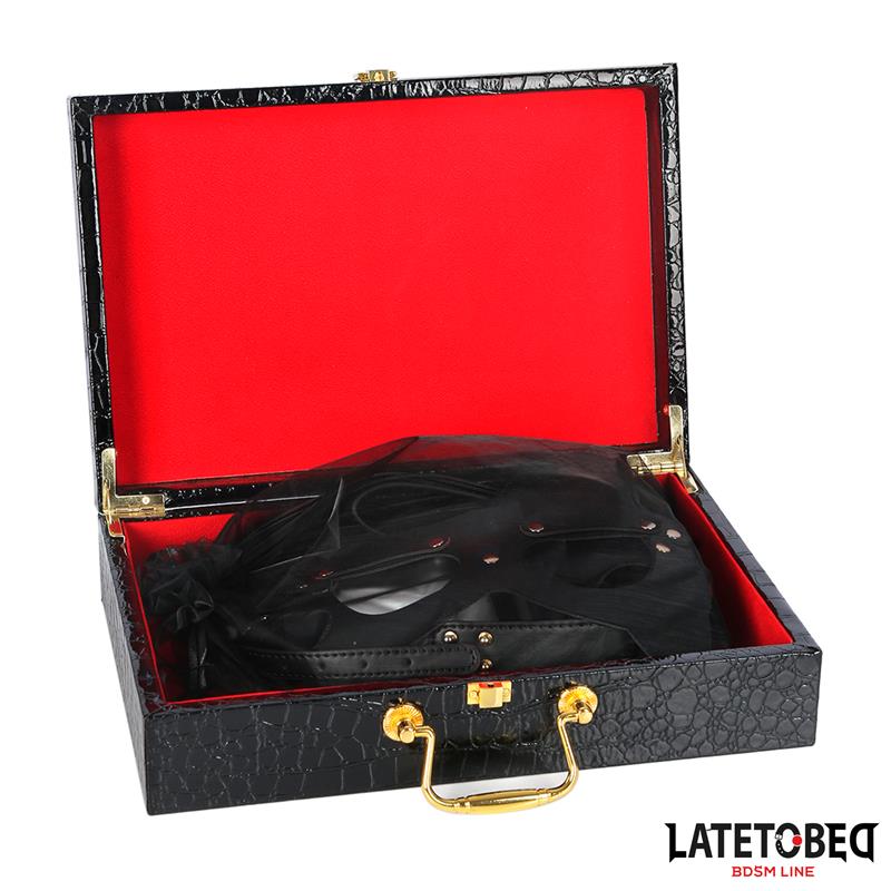 Kit Bondage de 8 Pz Cuero con Maletín de Almacenaje - Imagen 20
