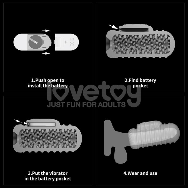 Knights Ring Funda para el Pene y Estimulador Wavy - Imagen 20