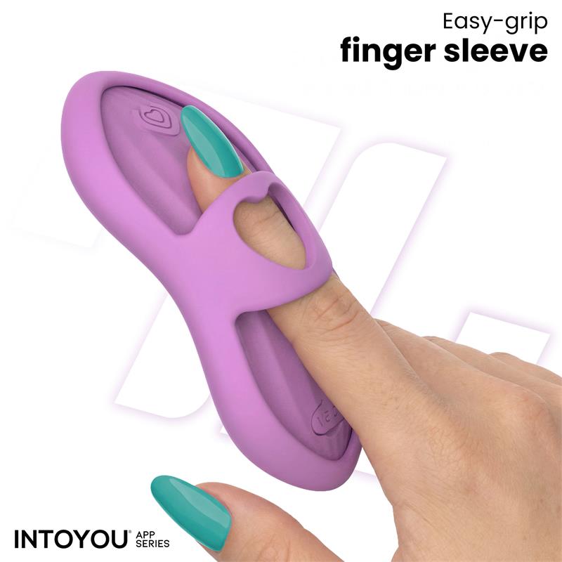Laia Estimulador de Dedo con Calor y Funda con APP Lavanda - Imagen 2