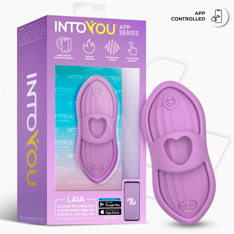 Laia Estimulador de Dedo con Calor y Funda con APP Lavanda - Imagen 16