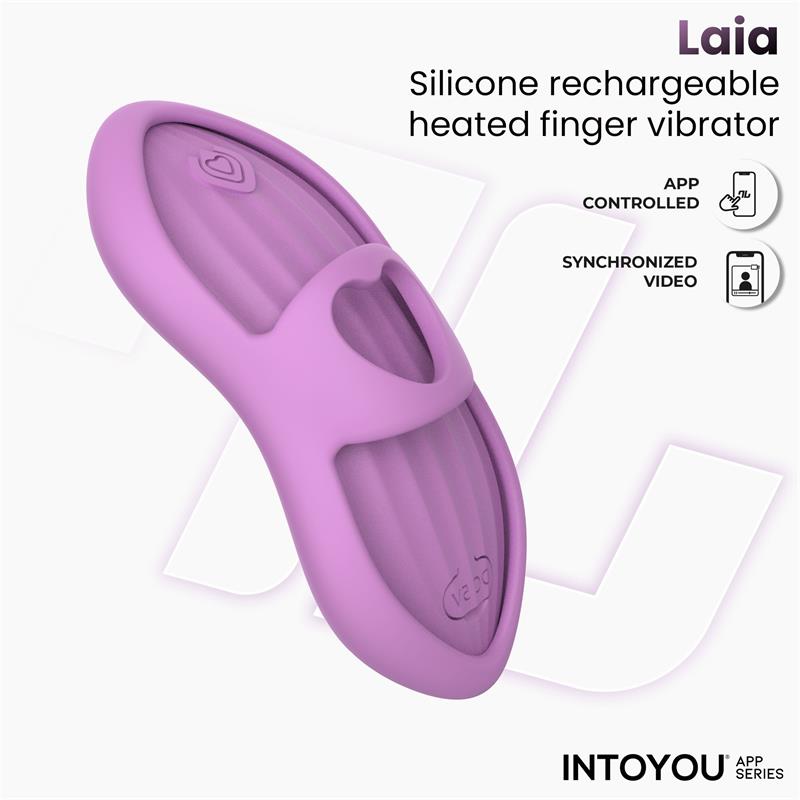 Laia Estimulador de Dedo con Calor y Funda con APP Lavanda - Imagen 7
