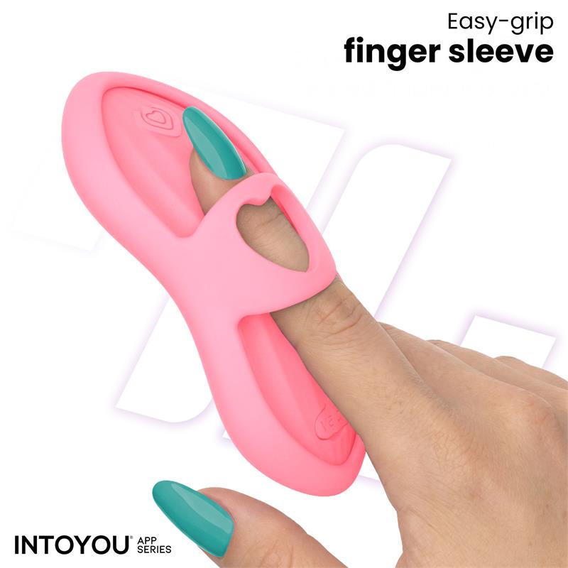 Laia Estimulador de Dedo con Calor y Funda con APP Rosa - Imagen 2