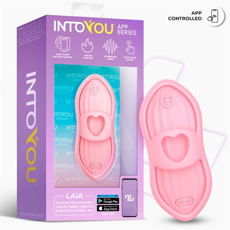 Laia Estimulador de Dedo con Calor y Funda con APP Rosa - Imagen 17
