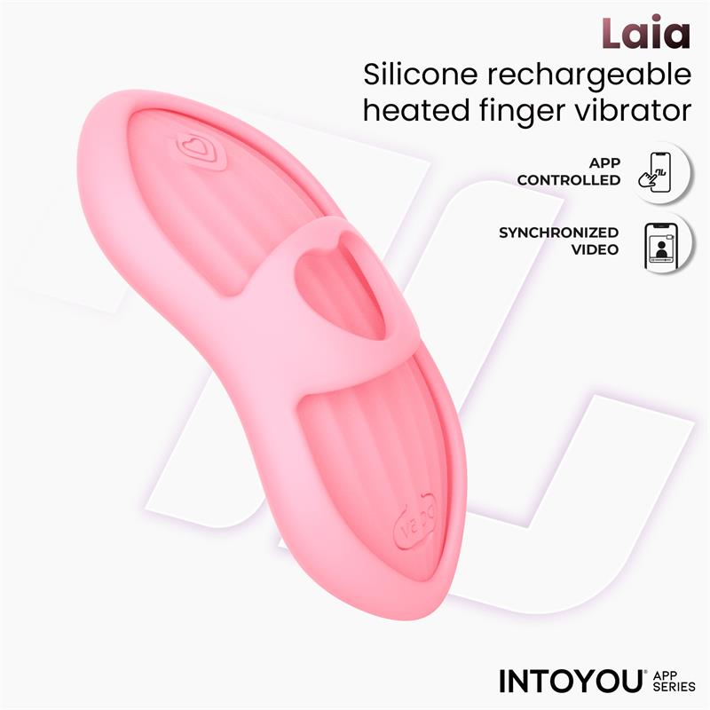 Laia Estimulador de Dedo con Calor y Funda con APP Rosa - Imagen 7