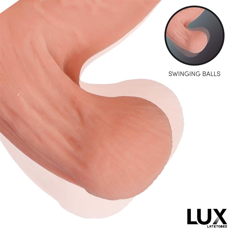 Lars Dildo Triple Densidad con Testículos Oscilantes 7.6 - Imagen 2