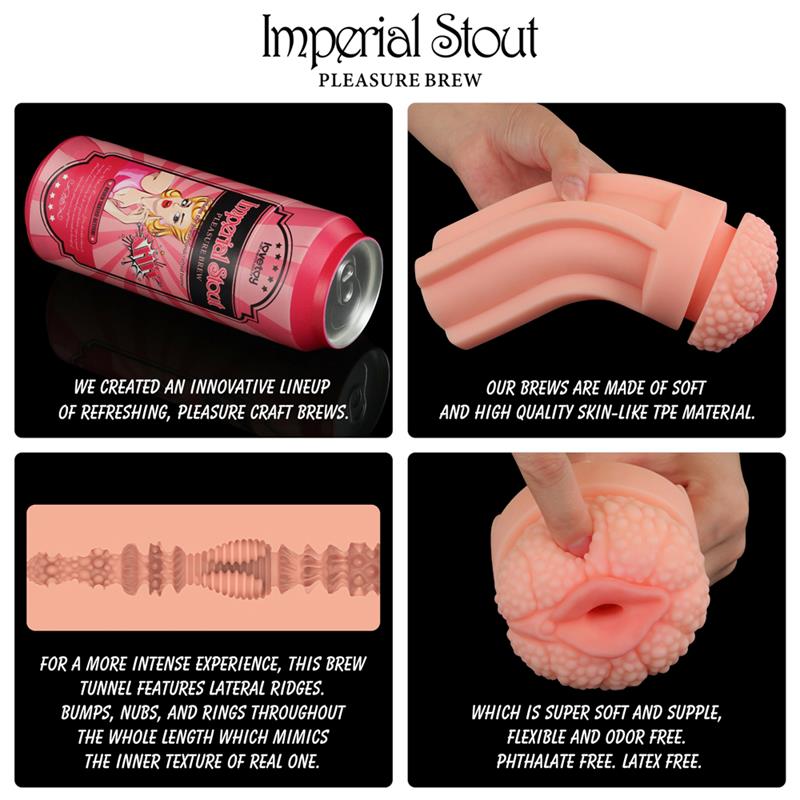 Lata Masturbadora Vagina Imperial Stout - Imagen 5