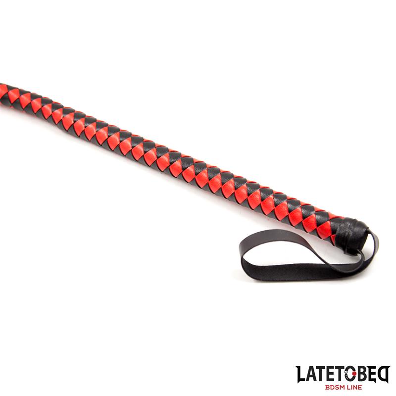 Látigo Largo Rojo y Negro 210cm - Imagen 2