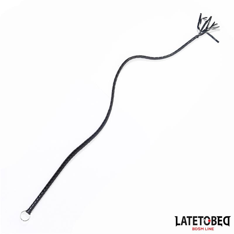 Látigo Negro Brillante 138cm - Imagen 4