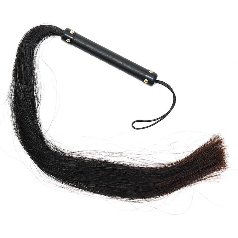 Látigo Pelo de Caballo 85 cm - Imagen 2