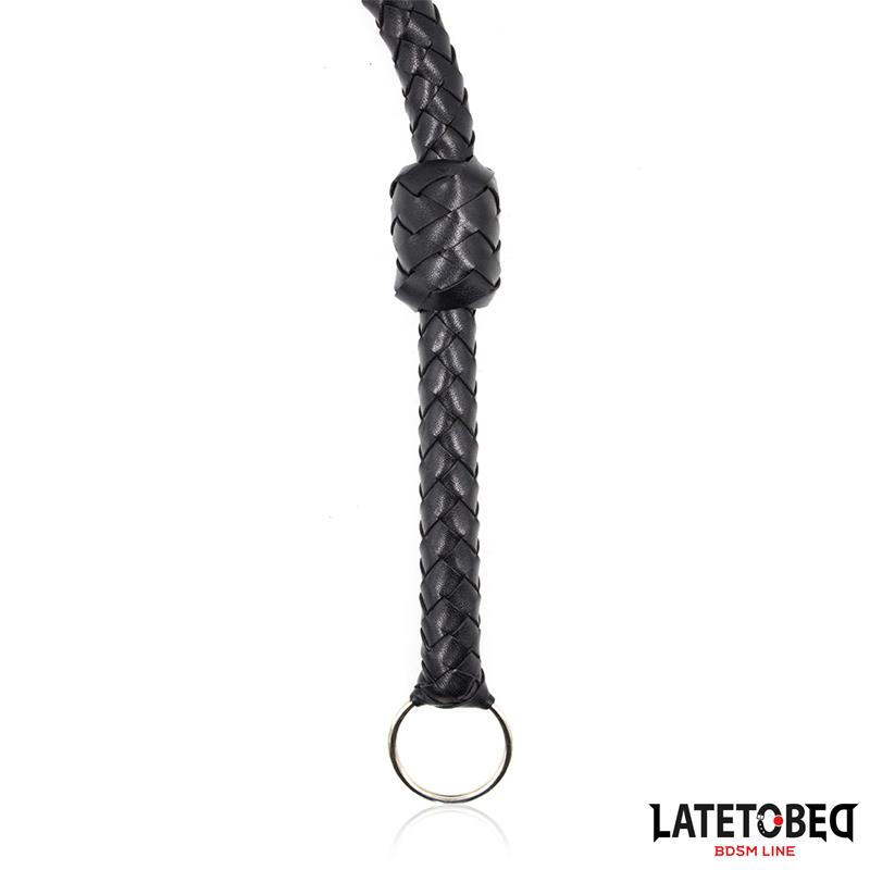 Látigo Trenzado Negro 116cm - Imagen 4