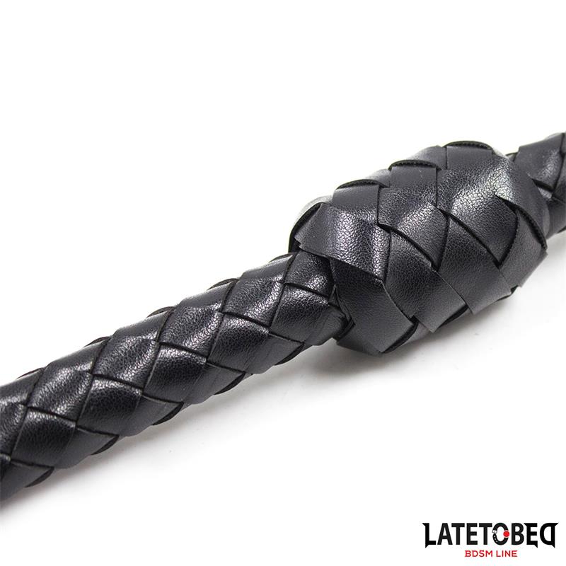 Látigo Trenzado Negro 116cm - Imagen 5