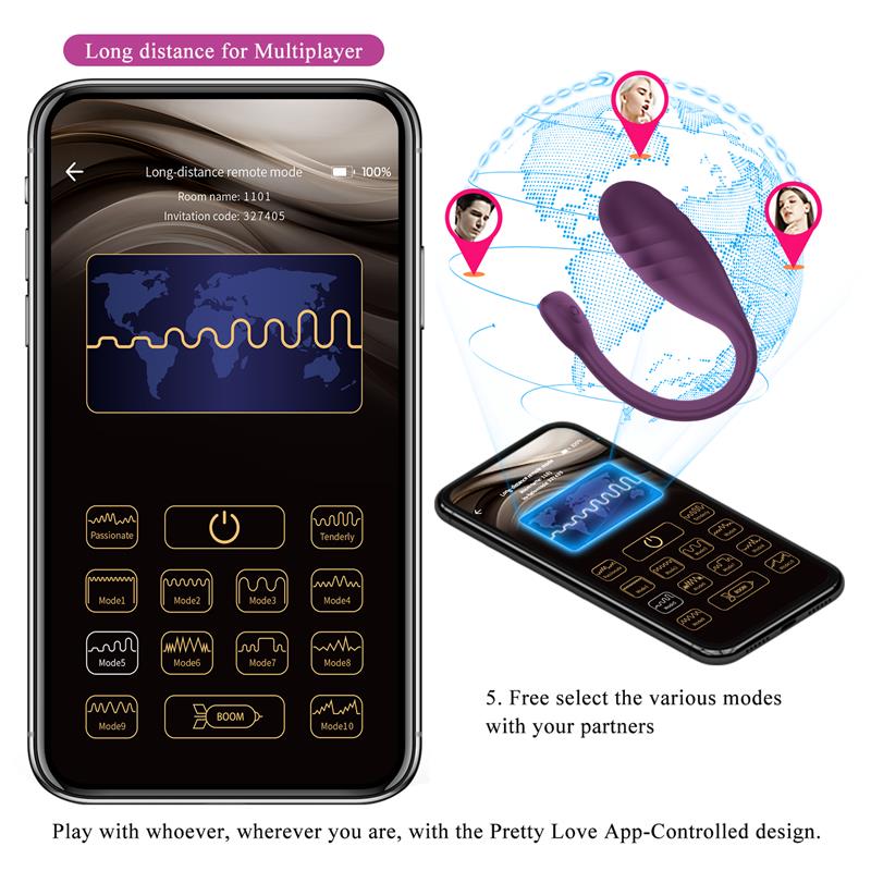 Leviathan Huevo Vibrador con APP - Imagen 18