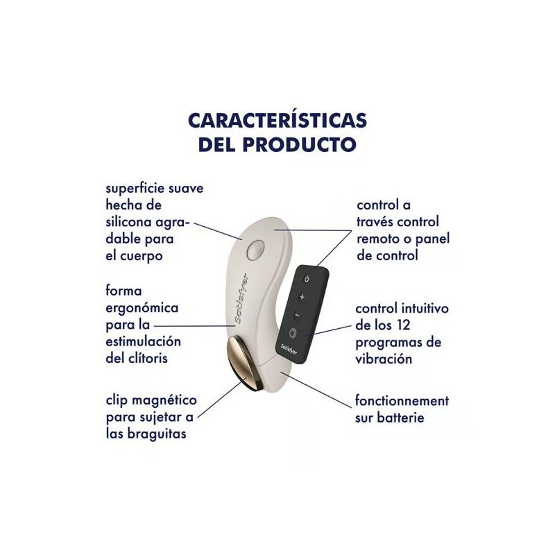 Little Secret Estimulador de Braguita Battery Series Warm Grey - Imagen 4