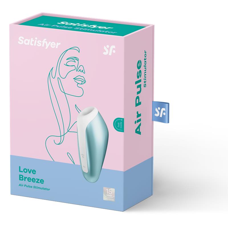 Love Breeze Succionador con Vibración Ice Blue - Imagen 4