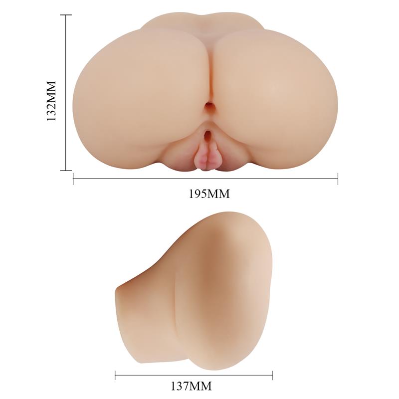 Luna Masturbador Vagina y Ano con Vibración - Imagen 9