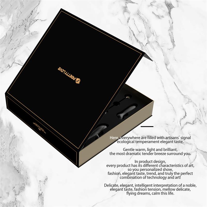 Luxury Set Queens 12 Juguetes Negro y Oro 18k - Imagen 27