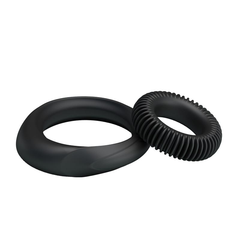 Manhood Set de 2 Anillo para el Pene - Imagen 4