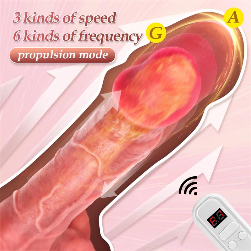 Marshall Dildo con Thrusting y Vibración 8 - Imagen 5