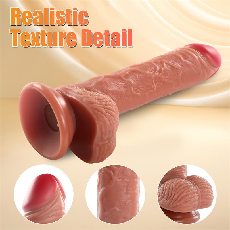 Marvin Dildo con Thrusting y Vibración 8.07 - Imagen 4
