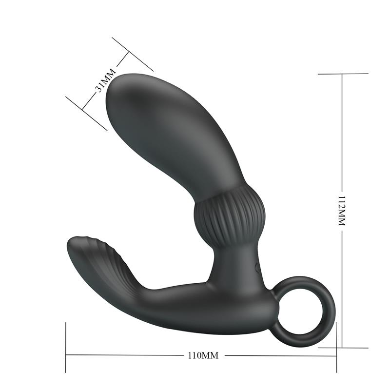Masajeador Prostatico Cayla Negro - Imagen 9
