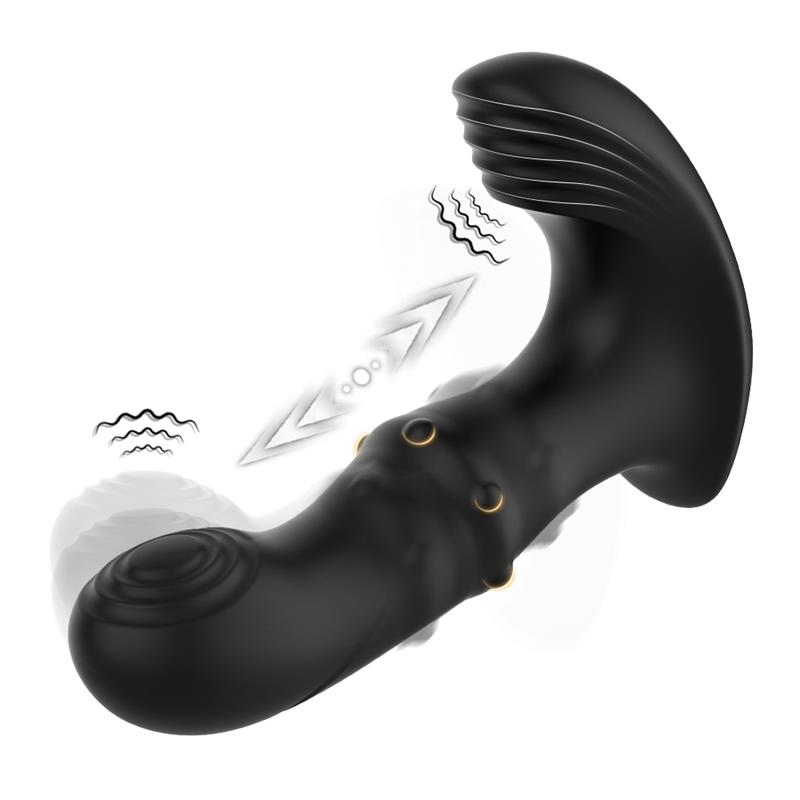 Masajeador Prostático Vibración, Thrusting y Estimulador de Clítoris - Imagen 6