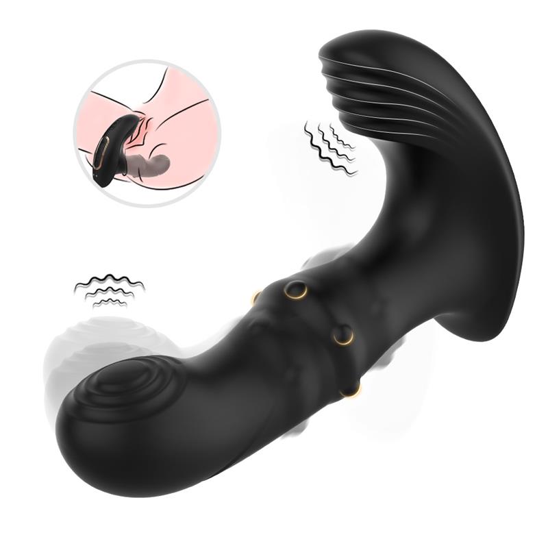 Masajeador Prostático Vibración, Thrusting y Estimulador de Clítoris - Imagen 7