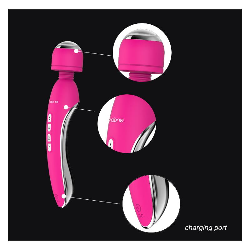 Masajeador y Vibrador Electro Fuchsia - Imagen 11