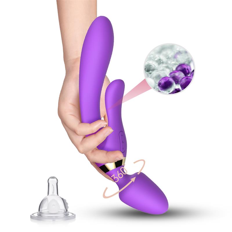 Masajeador y Vibrador Púrpura - Imagen 6