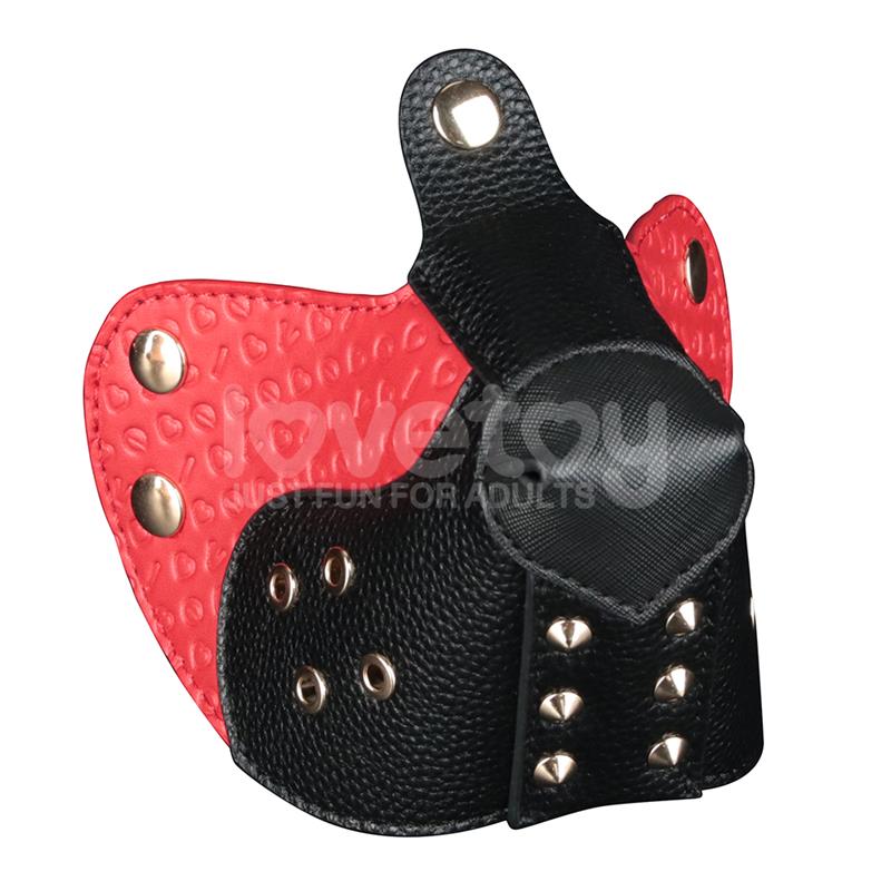 Máscara Cachorro Rebellion Reign Scarred Alpha Rojo - Imagen 4