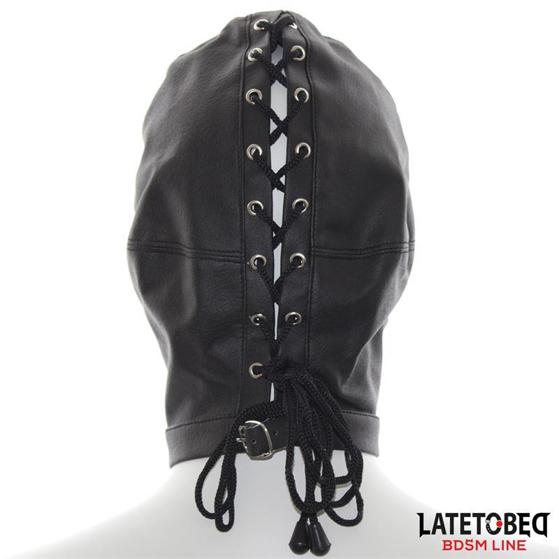 Máscara de Sumisión con Correas Traseras Ajustable - Imagen 2