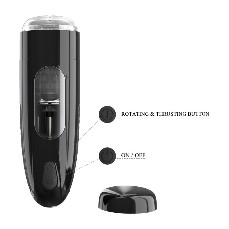 Masturbador Automático Marlos con Vibración y Movimiento USB - Imagen 11