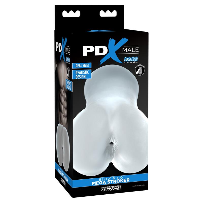 Masturbador Male Blow and Go Mega Transparente - Imagen 5