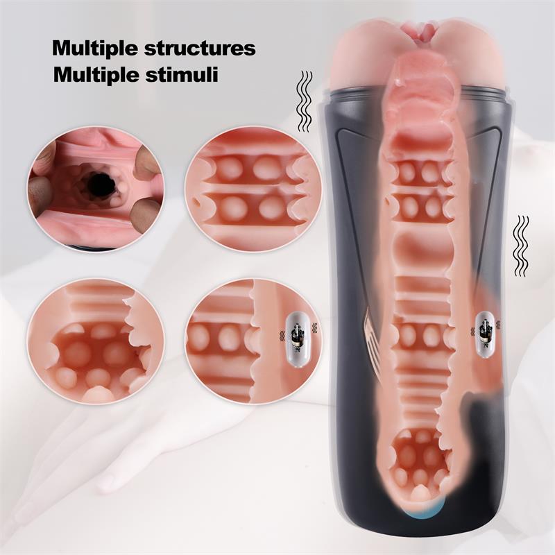 Masturbador Masculino Vagina con Gemidos Lauren - Imagen 6