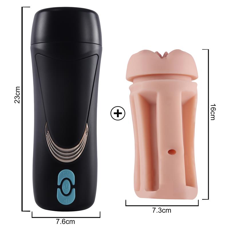 Masturbador Masculino Vagina con Gemidos Lauren - Imagen 9