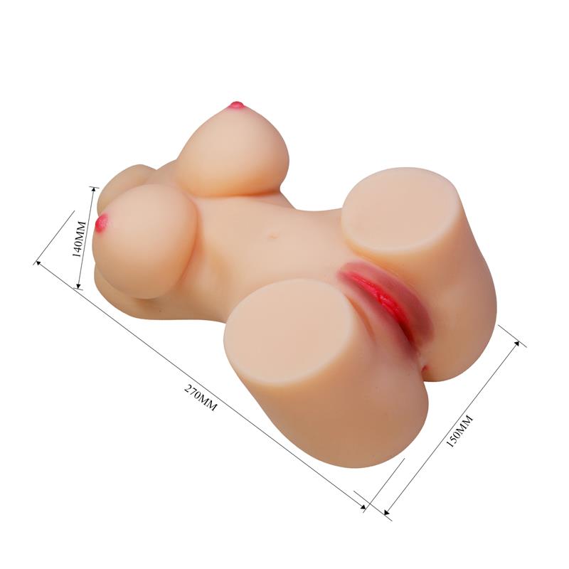 Masturbador Vagina y Ano 1.9kg - Imagen 8