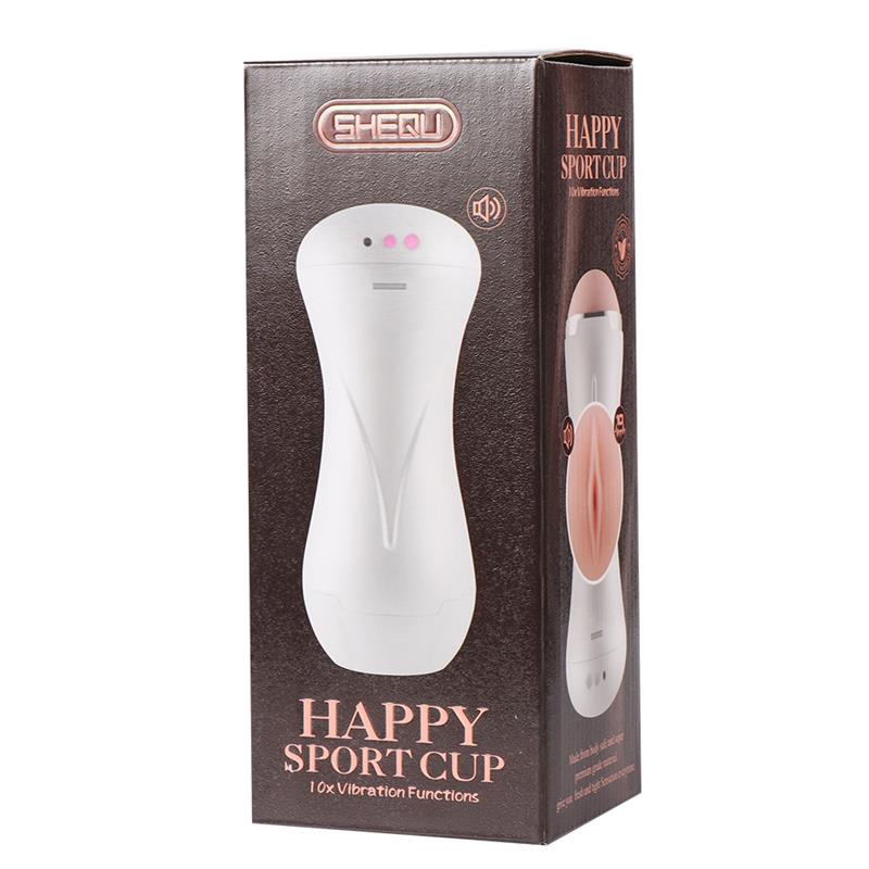 Masturbador Vibracion USB Happy Sport - Imagen 8