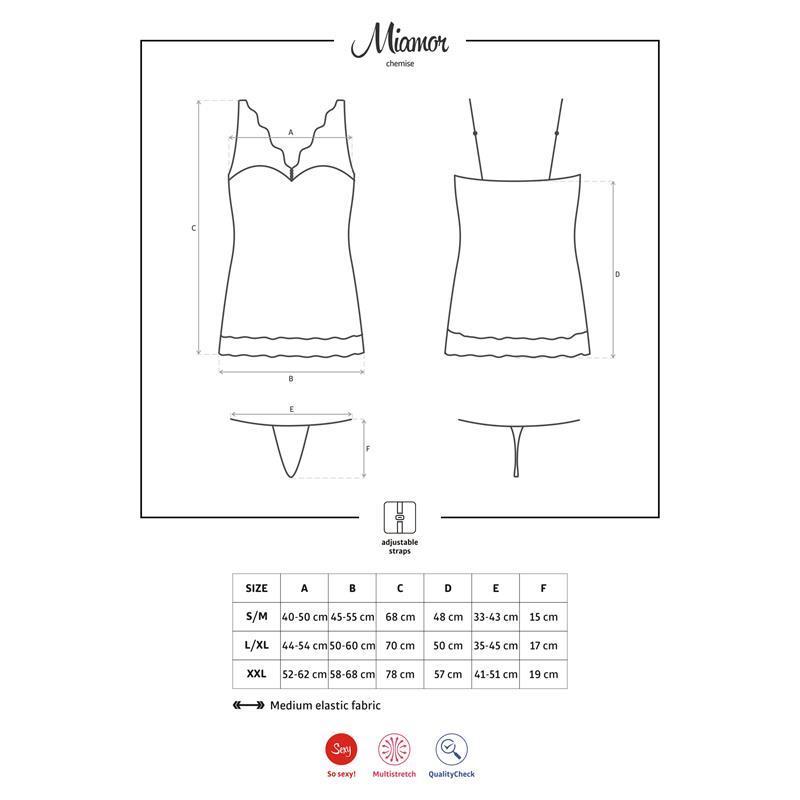 Miamor Chemise Blanco - Imagen 3