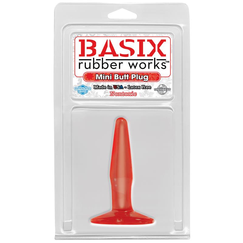 Mini Plug Anal Rojo - Imagen 2