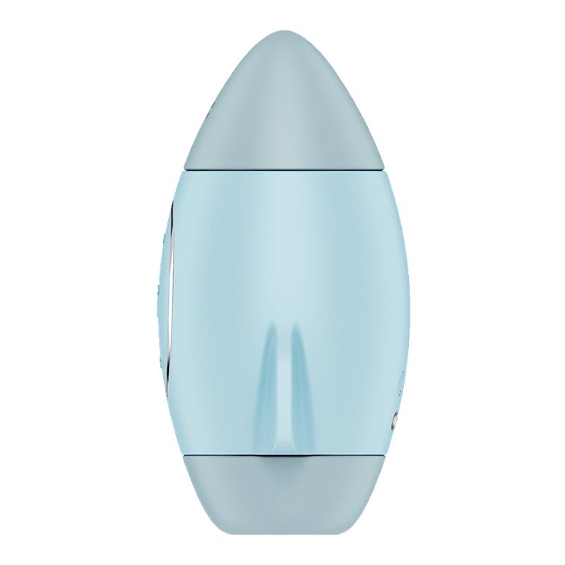 Mission Control Succionador y Vibrador Azul - Imagen 2