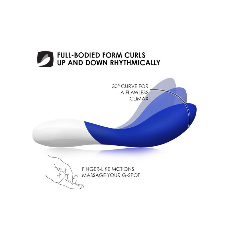 MONA WAVE Vibrador Punto G Azul MediaNoche - Imagen 5