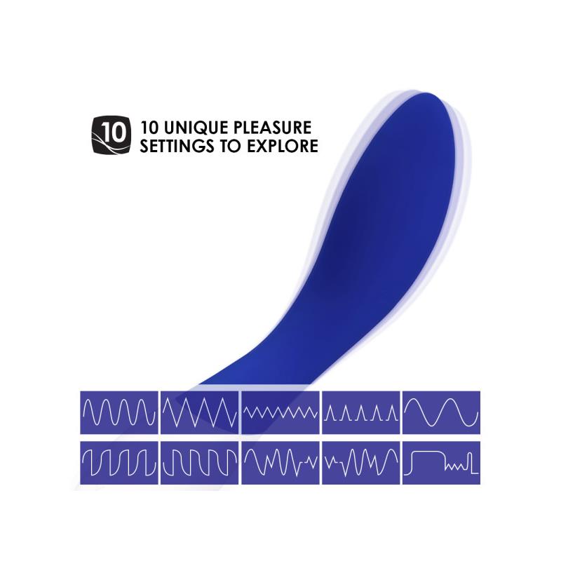 MONA WAVE Vibrador Punto G Azul MediaNoche - Imagen 7