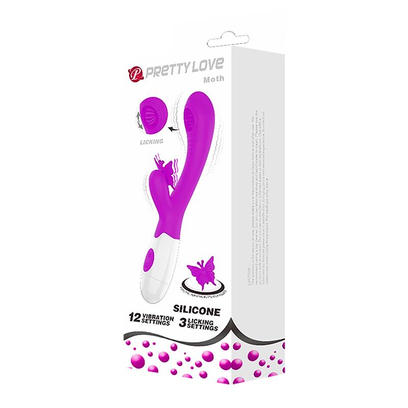 Moth Vibrador con Lengua Tickling - Imagen 10