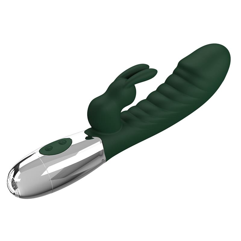 Naughty Bunny Vibrador 30 Funciones Verde - Imagen 4